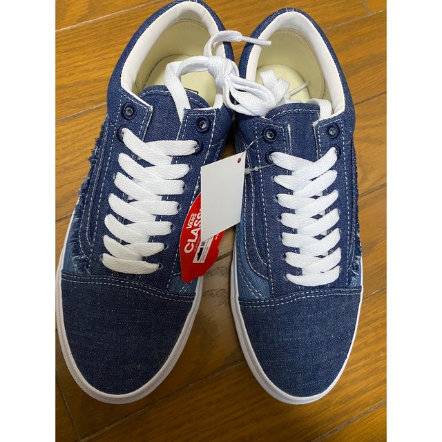 🍀新品未使用 VANS オールドスクール デニム 24.5 | フリマアプリ ラクマ