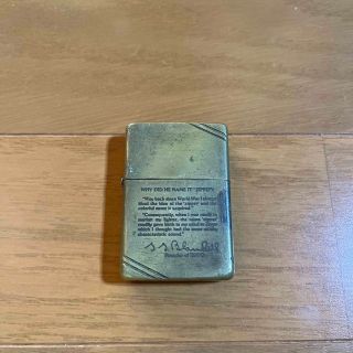 ジッポー(ZIPPO)のひかり様　zippo ダイアゴナルライン　ゴールド(タバコグッズ)