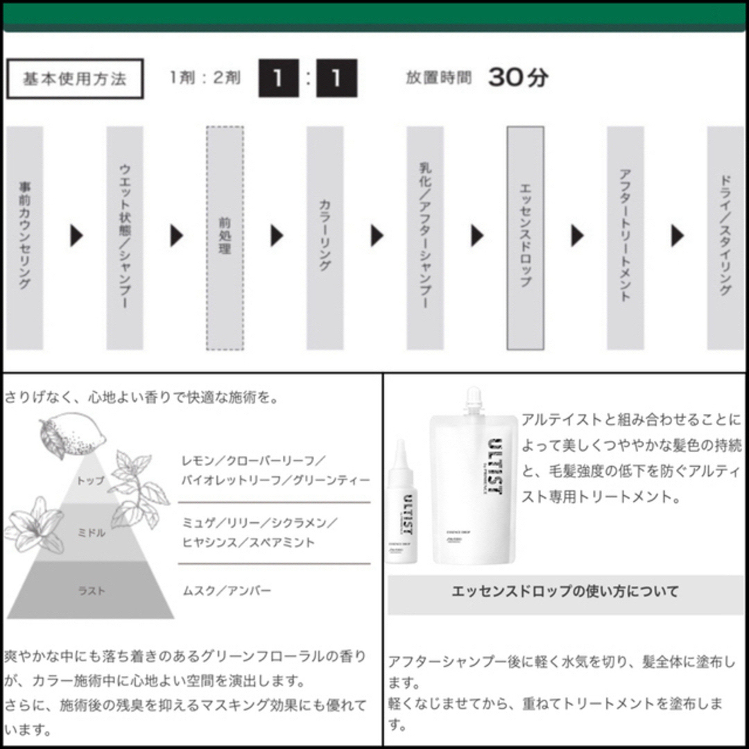 SHISEIDO (資生堂)(シセイドウ)のアルティスト　ヘアカラー　白髪染め　⭐️ホワイトブリーチあります【１３）MP 】 コスメ/美容のヘアケア/スタイリング(カラーリング剤)の商品写真