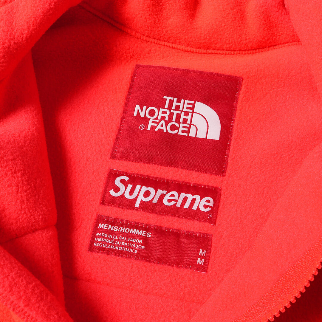 Supreme THE NORTH FACE Fleece Jacket 赤 M