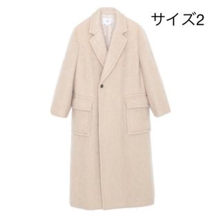 HYKE MOHAIR DOUBLE-BREASTED COAT