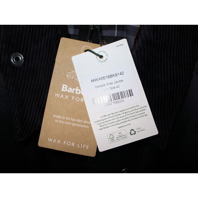 Barbour(バーブァー)のBARBOUR BEDALE ビデイル ジャケット black 42 メンズのジャケット/アウター(その他)の商品写真