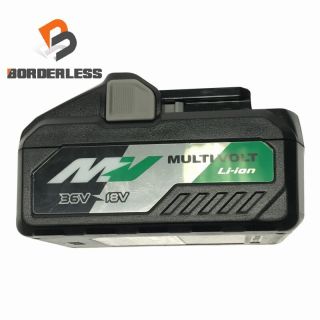 ヒタチ(日立)の☆美品☆HiKOKI ハイコーキ 純正マルチリチウムイオンバッテリー BSL36B18 36V 4.0Ah 蓄電池 充電池 64376(工具)