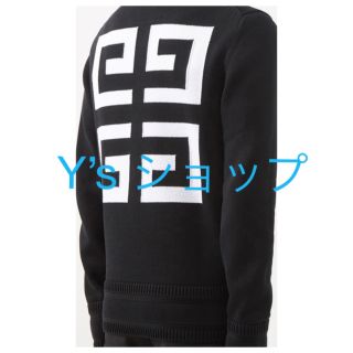 GIVENCHY - 【新品】Givenchy ジバンシィ 4G ブラックニットセーターの