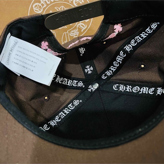 Chrome Hearts(クロムハーツ)のCH Hat Brown Chrome hearts ベースボールキャップ メンズの帽子(キャップ)の商品写真