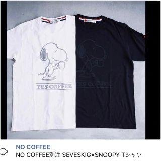 NO COFFEE別注　SEVESKING×SNOOPY Tシャツ(Tシャツ/カットソー(半袖/袖なし))