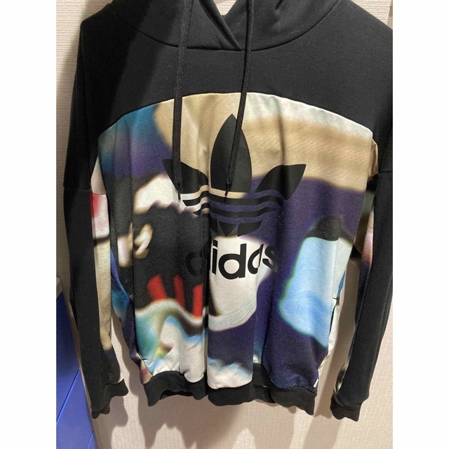 adidas - アディダス パーカー スニーカープリントの通販 by トーア's