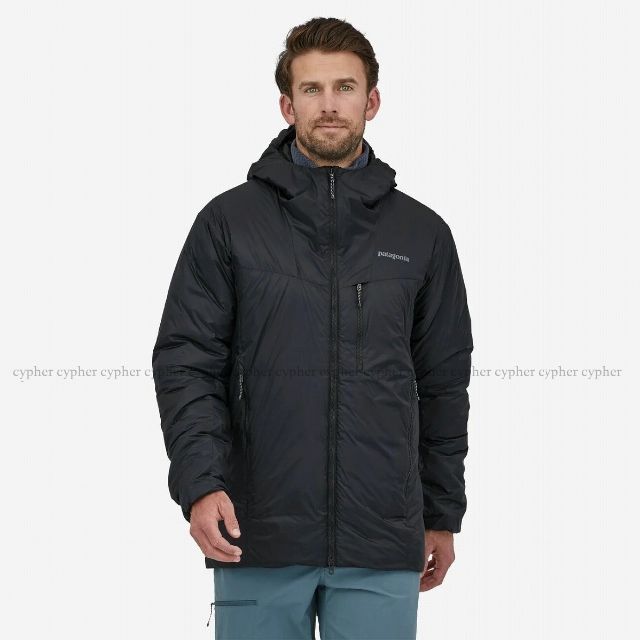 patagonia(パタゴニア)のL 新品 21AW パタゴニア ダス パーカ ブラック DAS ジャケット 黒 メンズのジャケット/アウター(ナイロンジャケット)の商品写真