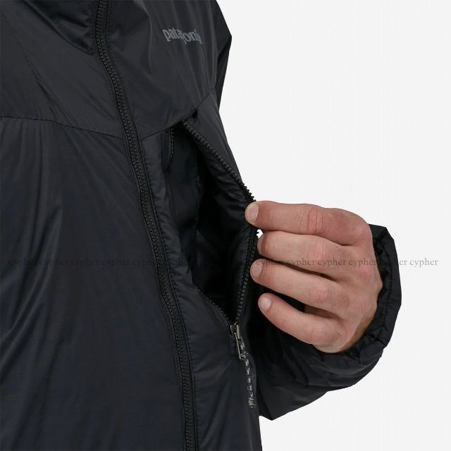 patagonia(パタゴニア)のL 新品 21AW パタゴニア ダス パーカ ブラック DAS ジャケット 黒 メンズのジャケット/アウター(ナイロンジャケット)の商品写真