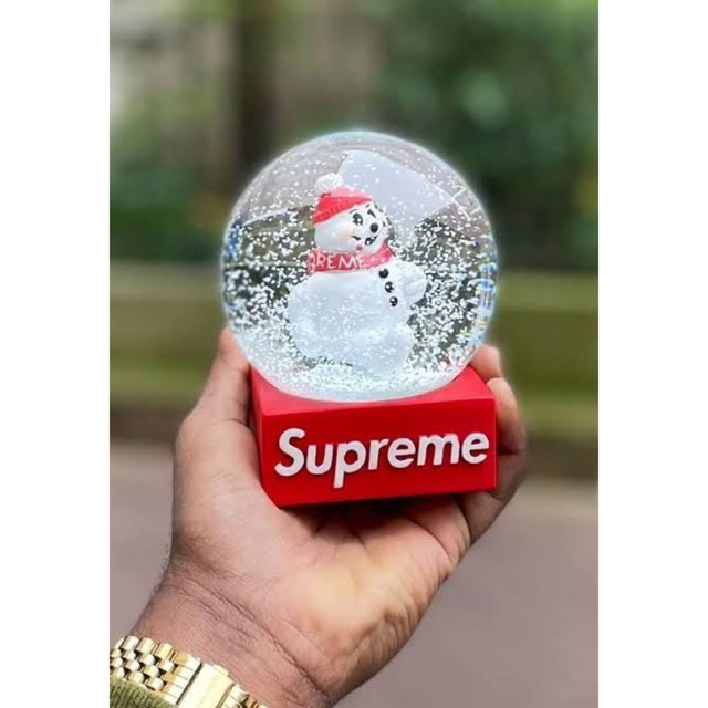 Supreme Snowman Snowglobe スノーグローブ スノードーム