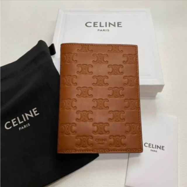 売れ筋がひ! celine セリーヌ パスポートケース 新品未使用 日本未
