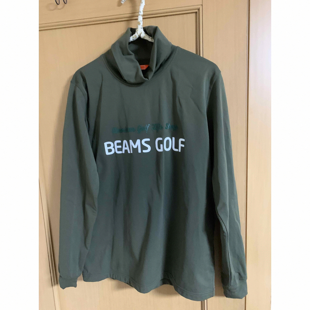 BEAMS(ビームス)のらくねーさん様専用　BEAMS GOLF ロゴ タートルネックシャツ  スポーツ/アウトドアのゴルフ(ウエア)の商品写真