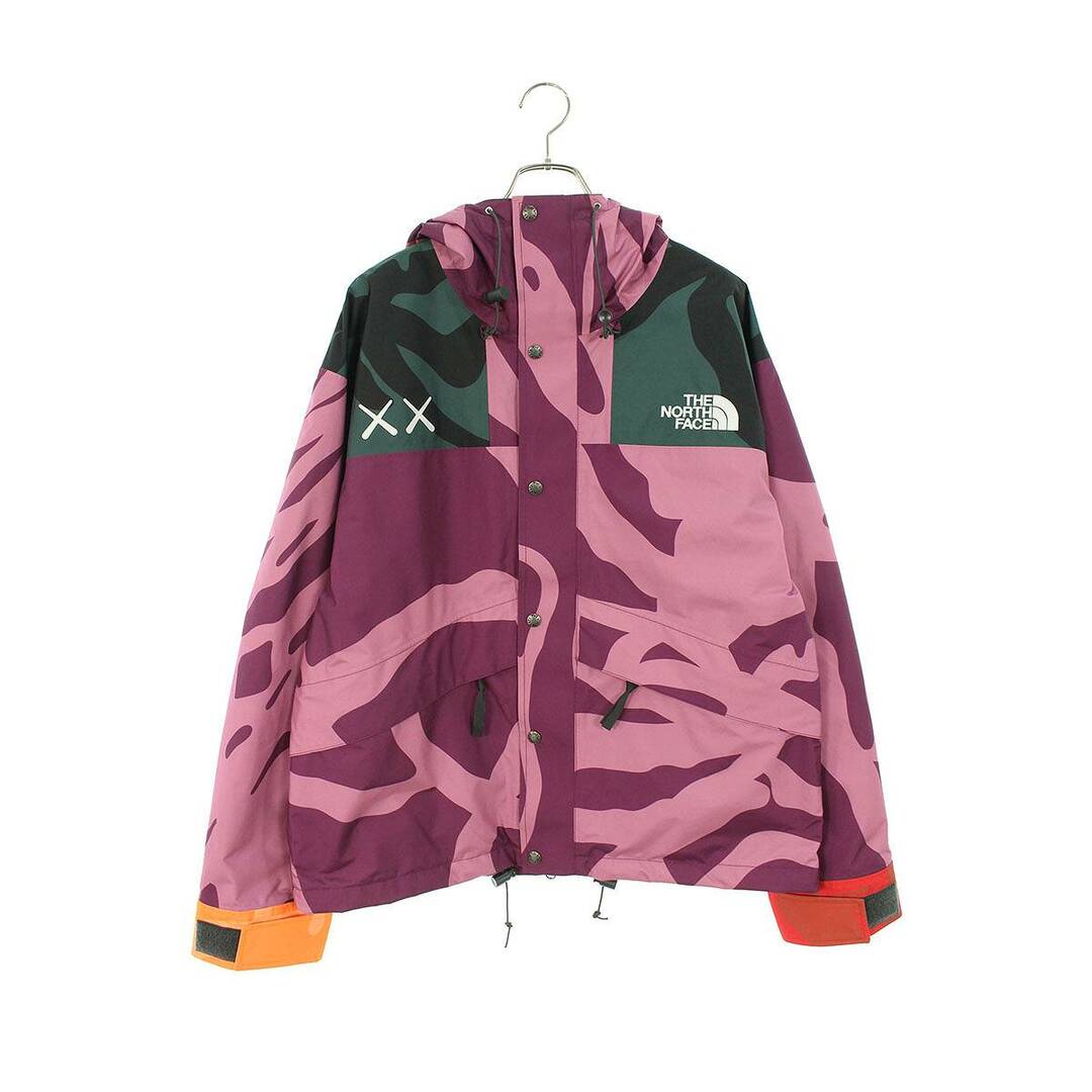 ザノースフェイス ×カウズ KAWS　 Mountain Jacket 総柄ナイロンマウンテンジャケット メンズ M