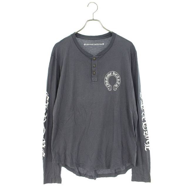 CHROME HEARTS クロムハーツ ホースシュー ヘンリーネックカットソー