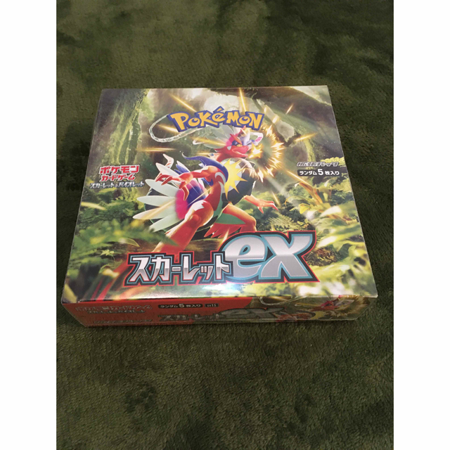 ポケモンカード スカーレットex 1box