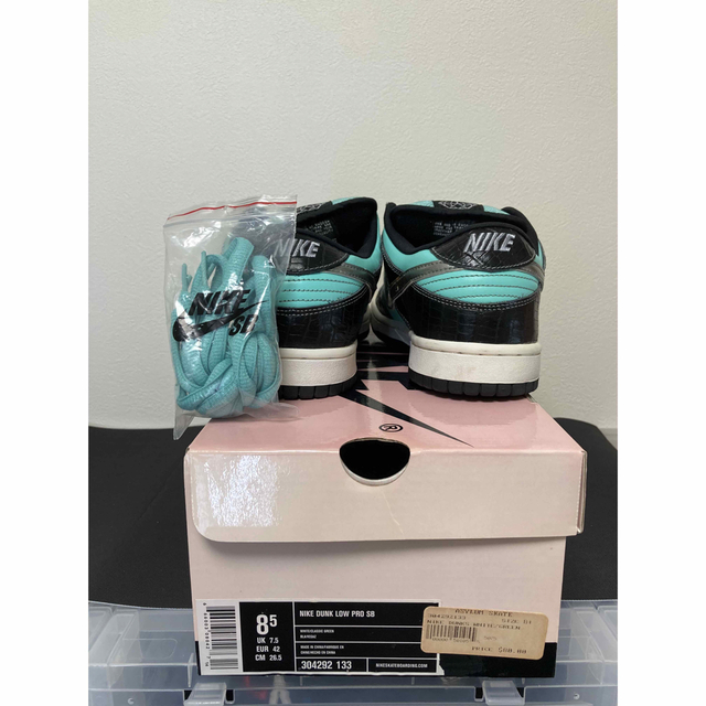 NIKE(ナイキ)のNike Dunk SB Low "Tiffany" DiamondSupply メンズの靴/シューズ(スニーカー)の商品写真