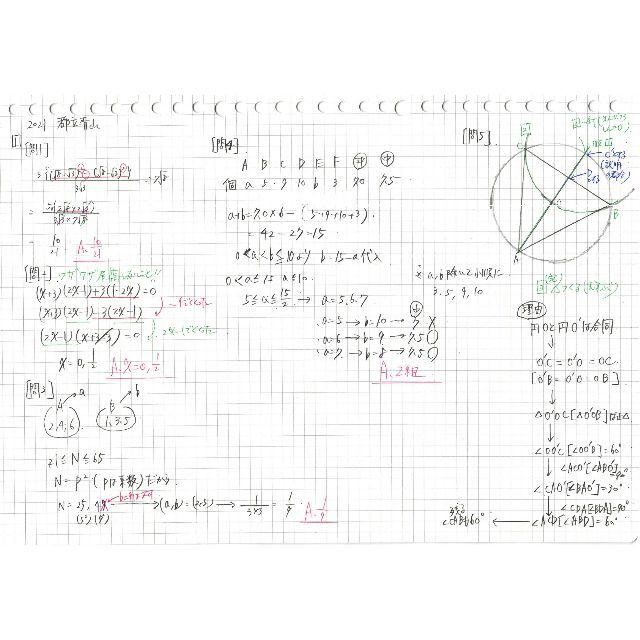 塾講師オリジナル入試数学解説 都立 青山 過去問 2018-22 エンタメ/ホビーの本(語学/参考書)の商品写真