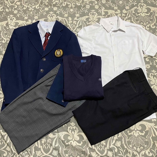 なんちゃって制服 男子高校生 ブレザー セット コスプレ 卒業式 入学式