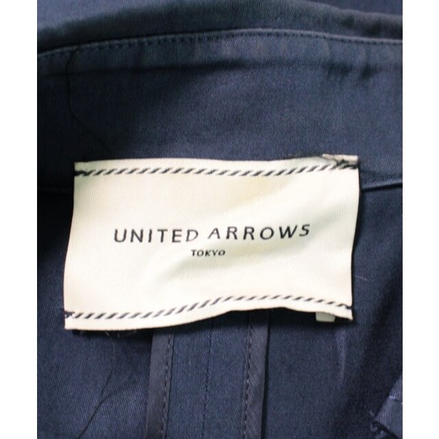 UNITED ARROWS トレンチコート 36(S位) 紺 【古着】【中古】 - 2