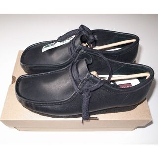 クラークス(Clarks)のクラークス WALLABEE ワラビー black UK9 27cm レザー(ブーツ)