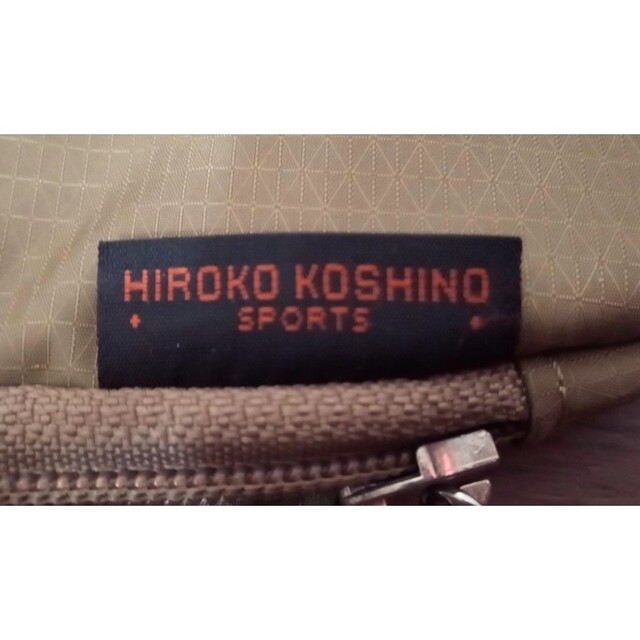 HIROKO KOSHINO(ヒロココシノ)の[美品！]HIROKO KOSHINO SPORTS ウエストポーチ レディースのバッグ(ボディバッグ/ウエストポーチ)の商品写真