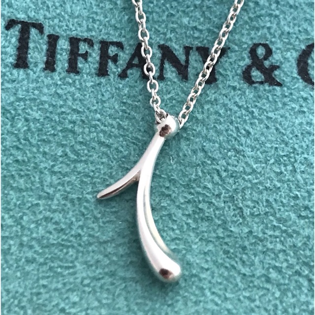 売り取扱店 Tiffany ラージクレセントムーン ロング チェーン