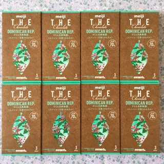 メイジ(明治)の明治　ザ　チョコレート　ドミニカ　8箱　カカオ70%(菓子/デザート)