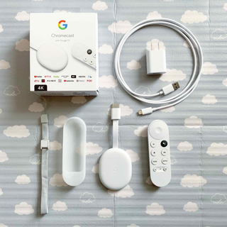 グーグル(Google)のChromecast with Google TV 4K リモコンカバー付(その他)