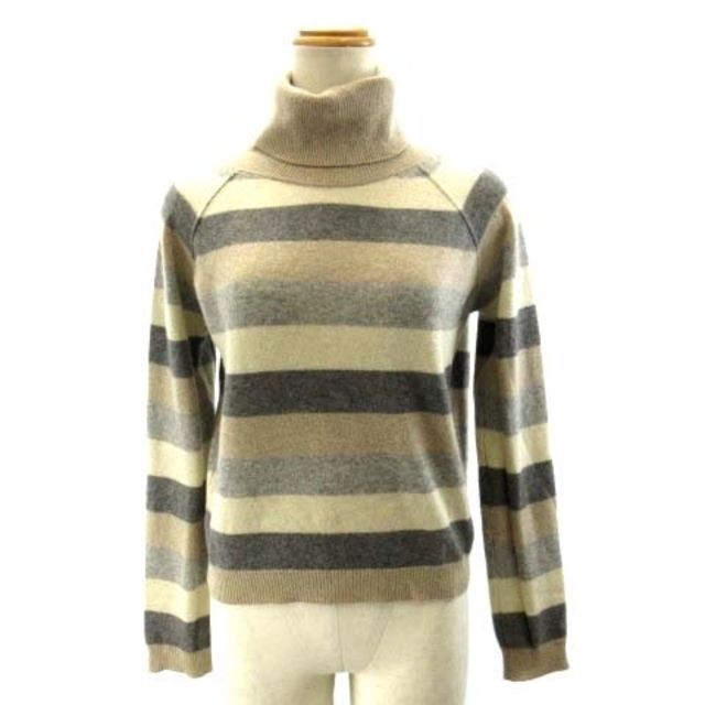 マックスマーラ MAX MARA カシミヤ100% ニット セーター ボーダーS