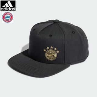 アディダス(adidas)の★送料無料★UK直輸入★アディダス★バイエルン・ミュンヘン キャップ★夜灰x金★(キャップ)