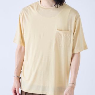 コモリ(COMOLI)の【COMOLI コモリ】ウール天竺半袖Tシャツ(Tシャツ/カットソー(半袖/袖なし))