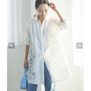 プラージュ(Plage)のPlage（プラージュ）Craft lace シャツ(シャツ/ブラウス(長袖/七分))