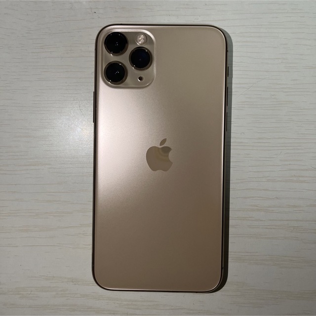 専門店では Apple - 【美品】iPhone11Pro 256GB ゴールド SIMフリー