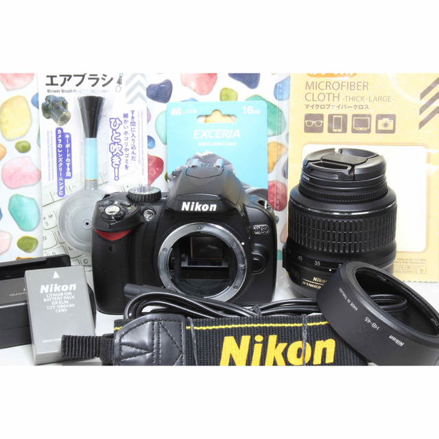 スマホ転送OK! Nikon ニコン 一眼レフ D60 レンズセット #1335 デジタルカメラ | freecadfloorplans.com