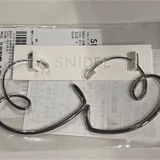 スナイデル(SNIDEL)のSNIDEL ドローイングハートピアス(ピアス)