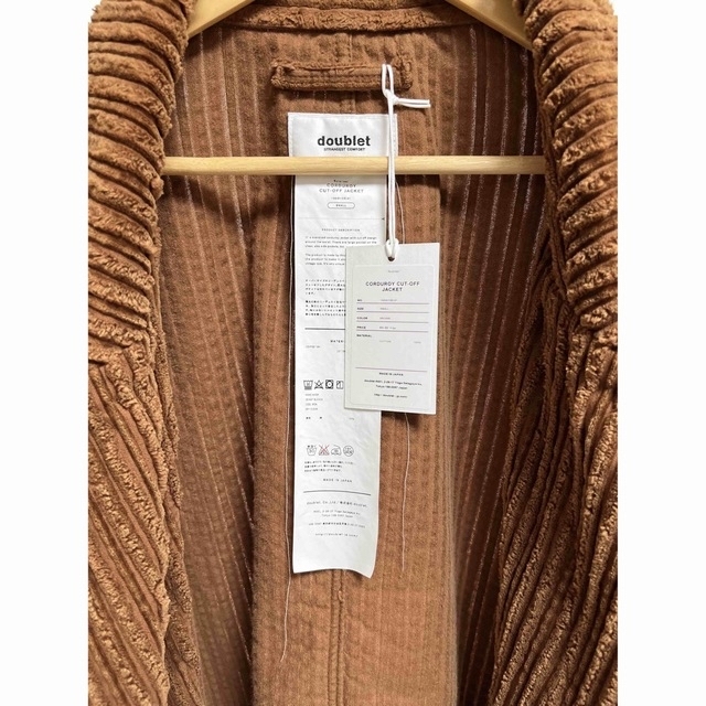 希少品】doublet 19aw corduroy jacket 【大特価!!】 21490円 axishcl.com