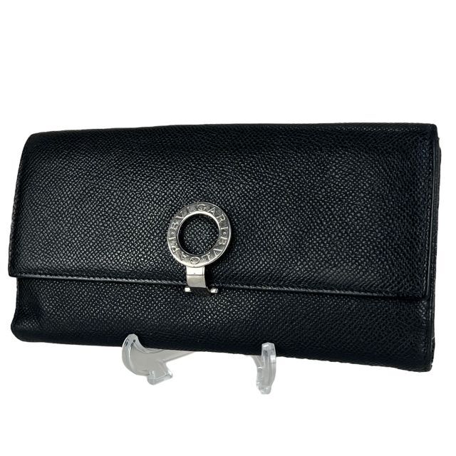 トレフォイル BVLGARI ブルガリ ロゴクリップ 長財布 三つ折り