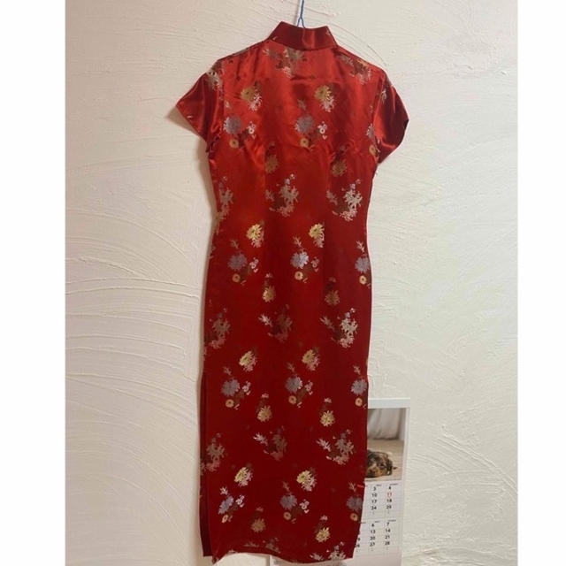 チャイナドレス made in 香港 レディースのワンピース(ロングワンピース/マキシワンピース)の商品写真