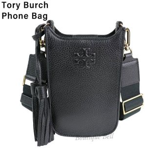 トリーバーチ(Tory Burch)の【ToryBurch】トリーバーチ レザー スマホショルダーバッグ Black(ショルダーバッグ)