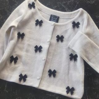 Cynthia Rowley - シンシアローリー リボンいっぱい♡カーディガンの