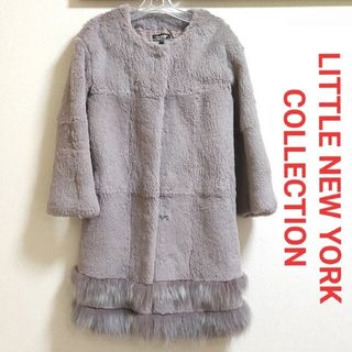 リトルニューヨーク(Little New York)のリトルニューヨーク コレクション ラビットファーコート Size ４(毛皮/ファーコート)