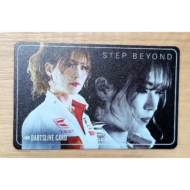 Target(ターゲット)のターゲット　富山恵理子　非売品ダーツライブカード エンタメ/ホビーのテーブルゲーム/ホビー(ダーツ)の商品写真