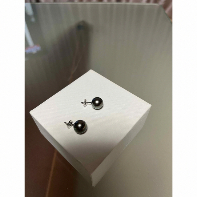 冬バーゲン☆特別送料無料!】 TASAKI - タサキ 黒蝶ピアス ピアス