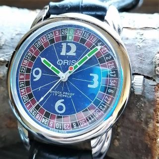 オリス(ORIS)の●美品！●オリス■ORIS 手巻き機械式ヴィンテージメンズ腕時計アンティーク即納(腕時計(アナログ))