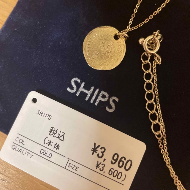 SHIPS(シップス)のシップス　ネックレス レディースのアクセサリー(ネックレス)の商品写真