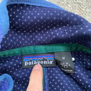 patagonia - USED ユーズド Patagonia 90s USA製 レトロカーディガン M