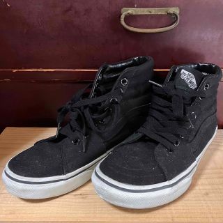 ヴァンズ(VANS)のVANS◆黒◆ハイカットスニーカー(スニーカー)