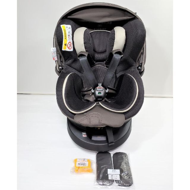 CAR MATE(カーメイト)の専用【超美品】エールべべ・クルット5i グランス　ISOFIX　BF921 キッズ/ベビー/マタニティの外出/移動用品(自動車用チャイルドシート本体)の商品写真