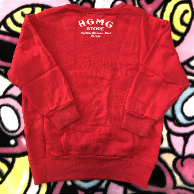 HYSTERIC MINI(ヒステリックミニ)のHYSTERIC MINI トレーナー　100 キッズ/ベビー/マタニティのキッズ服女の子用(90cm~)(Tシャツ/カットソー)の商品写真