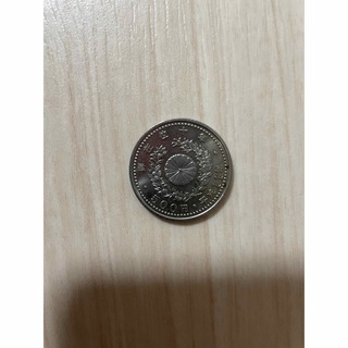 天皇陛下御在位10年記念 500円白銅貨　1枚(その他)